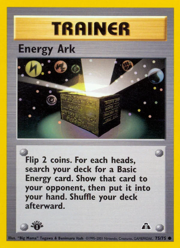 Energy Ark Pokemon card
