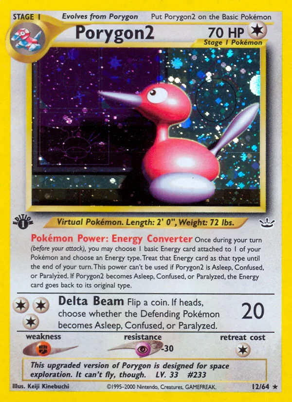 Porygon2 Pokemon card