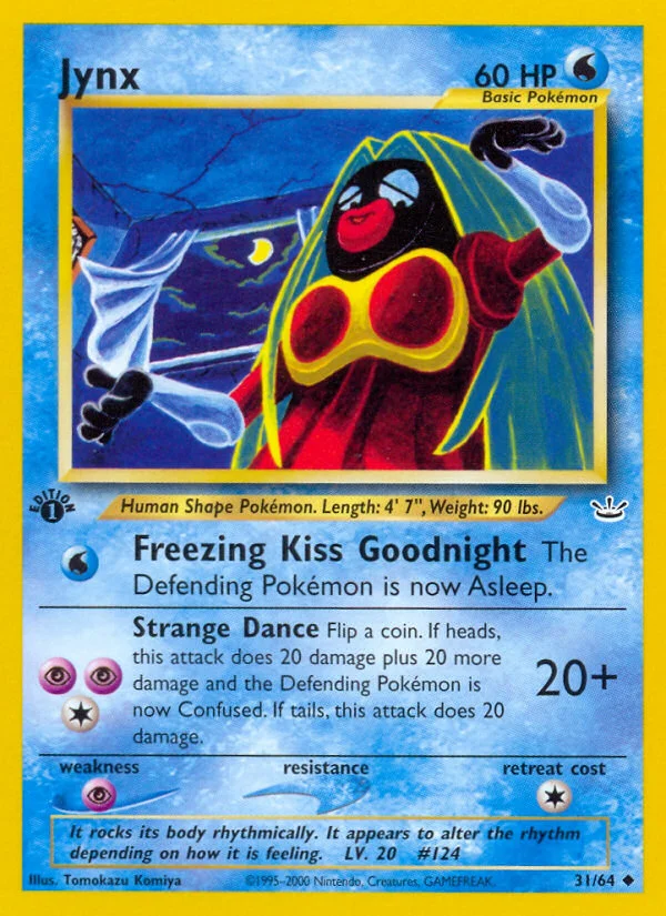 Jynx Pokemon card