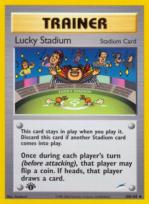 Lucky Stadium Pokemon card