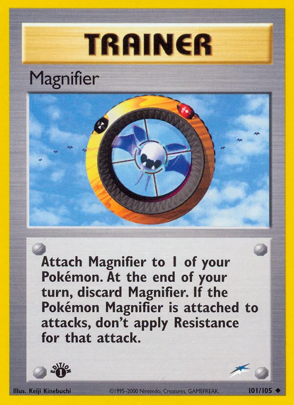 Magnifier Pokemon card