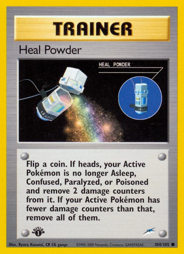 Heal Powder Pokemon card