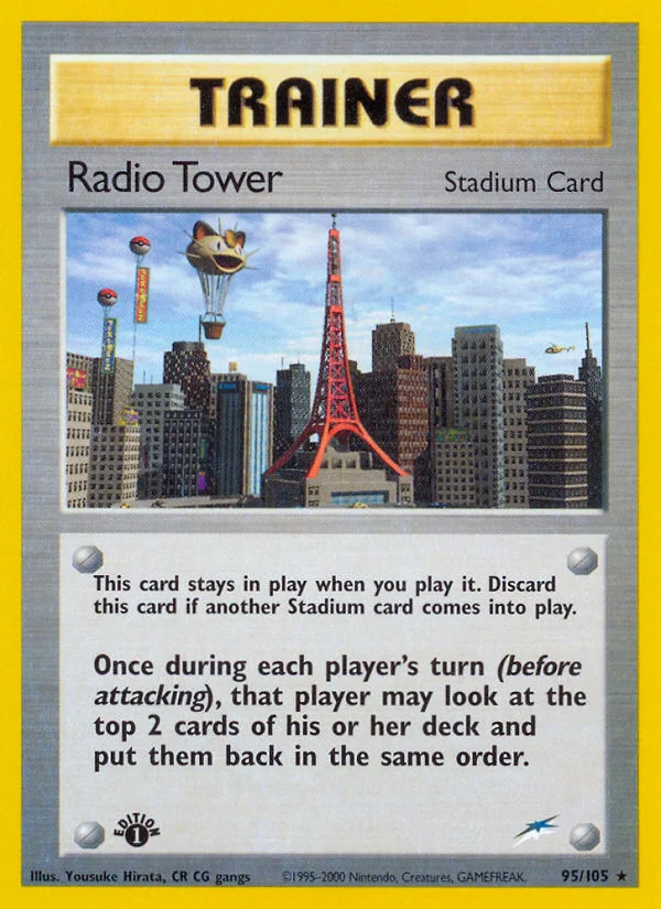 Radio Tower Pokemon card