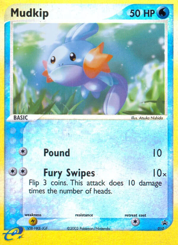 Mudkip Pokemon card