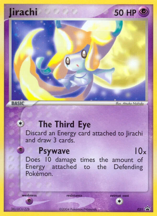 Jirachi Pokemon card