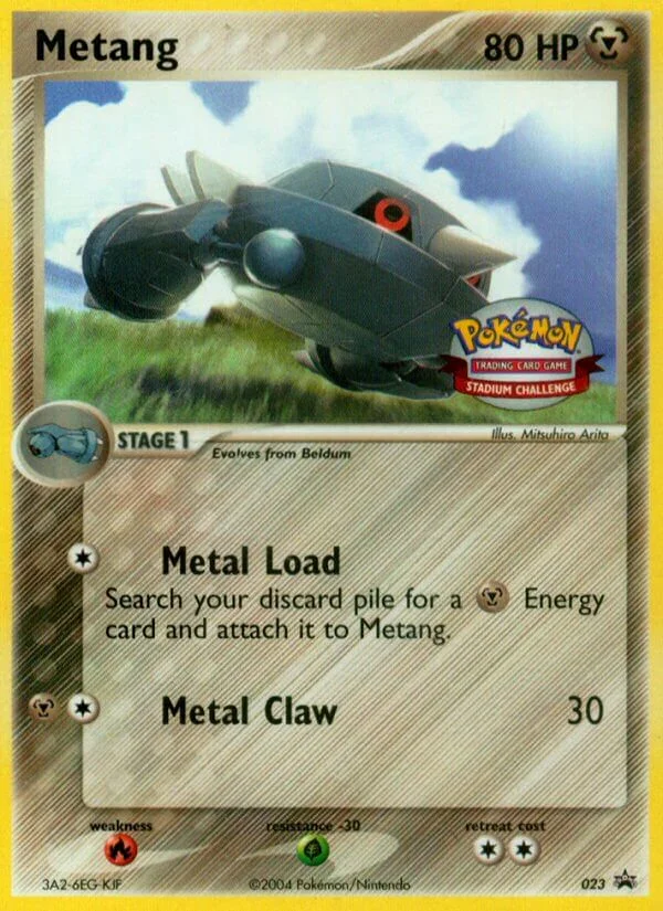 Metang Pokemon card