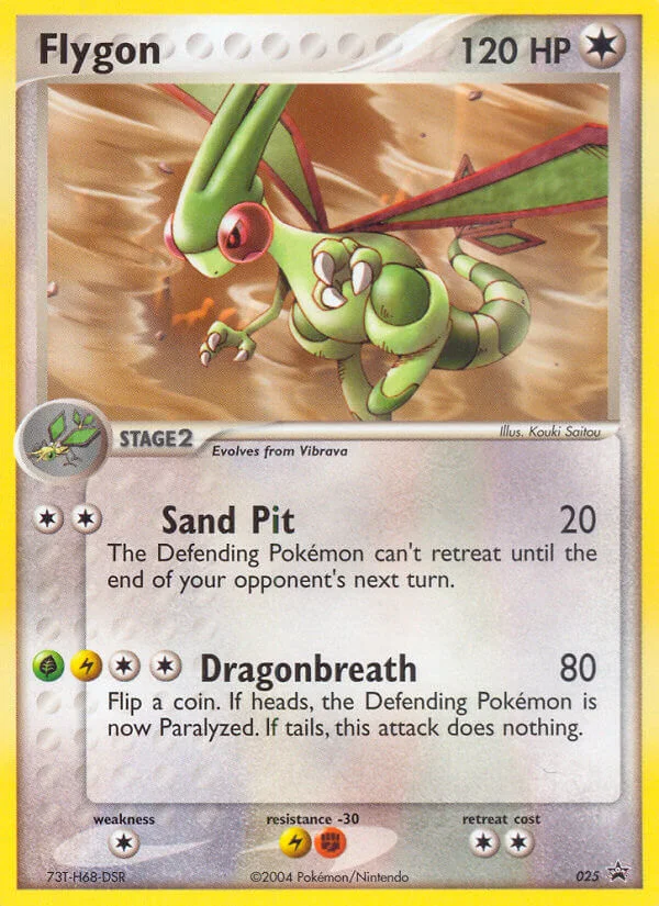 Flygon Pokemon card