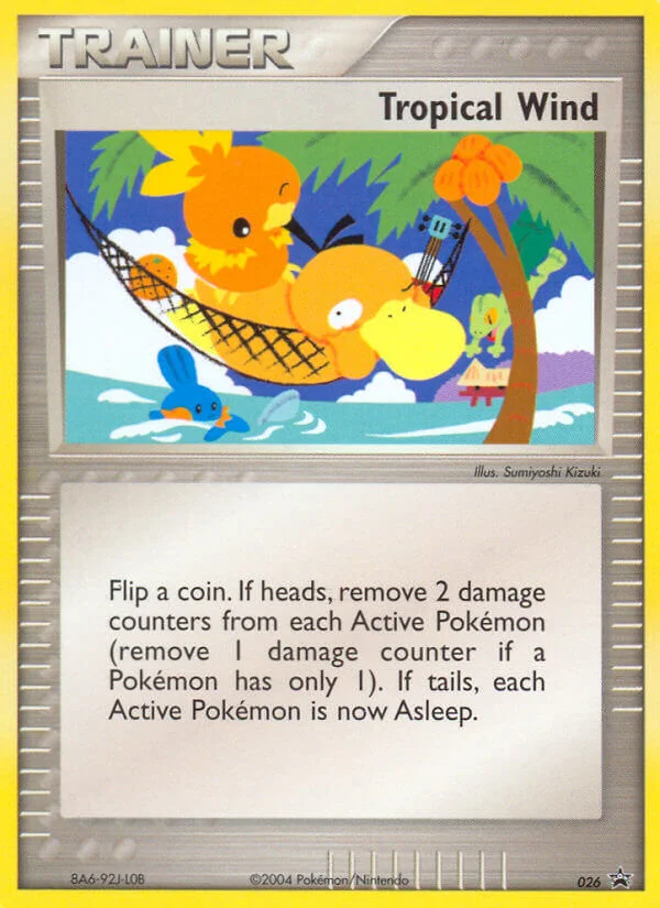 Tropical Wind Pokemon card