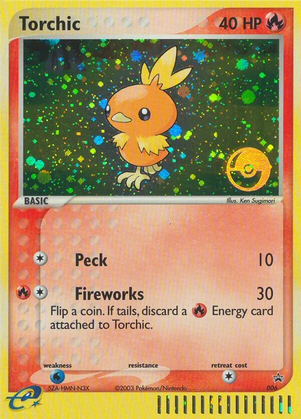 Torchic Pokemon card
