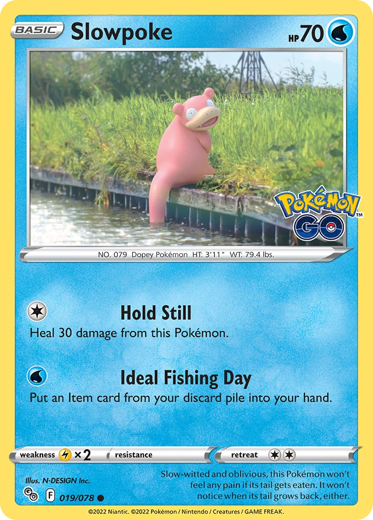 Slowpoke Pokemon card