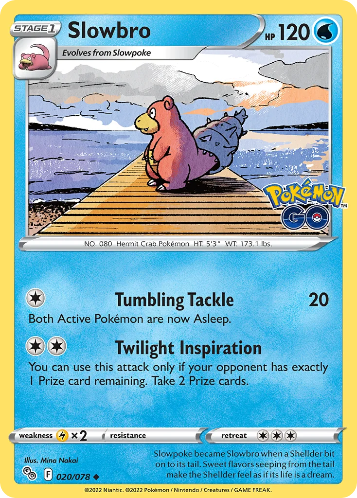 Slowbro Pokemon card