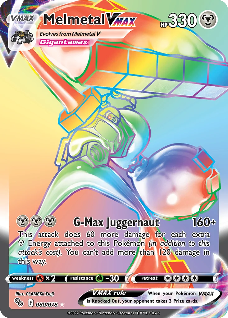 Melmetal VMAX Pokemon card