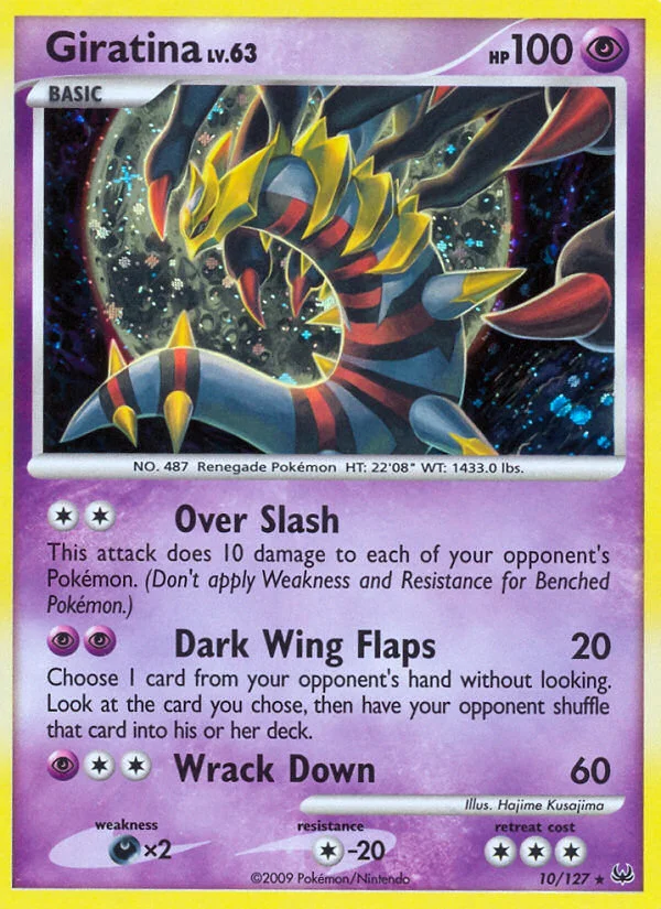 Giratina Pokemon card