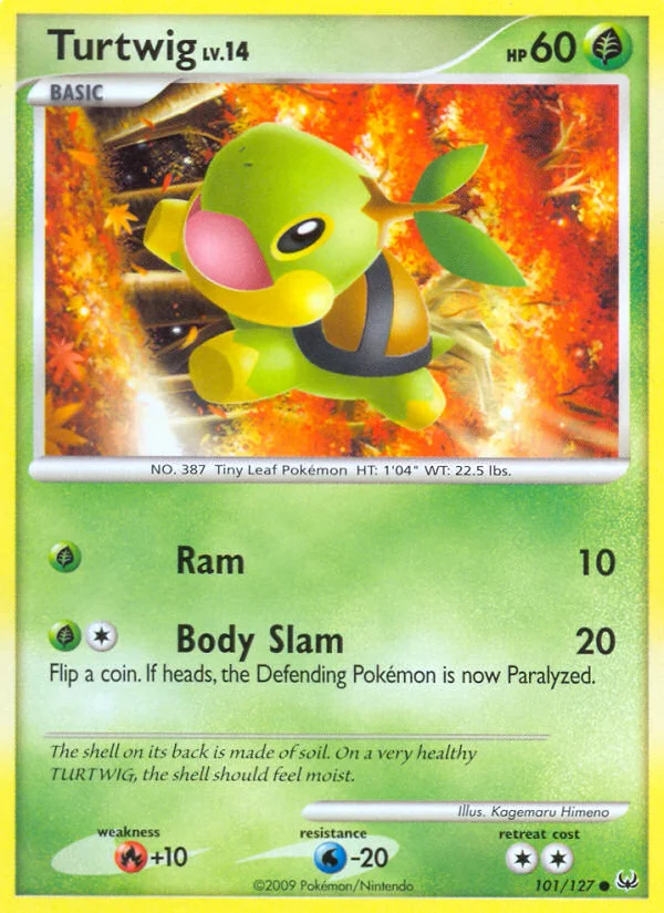 Turtwig Pokemon card