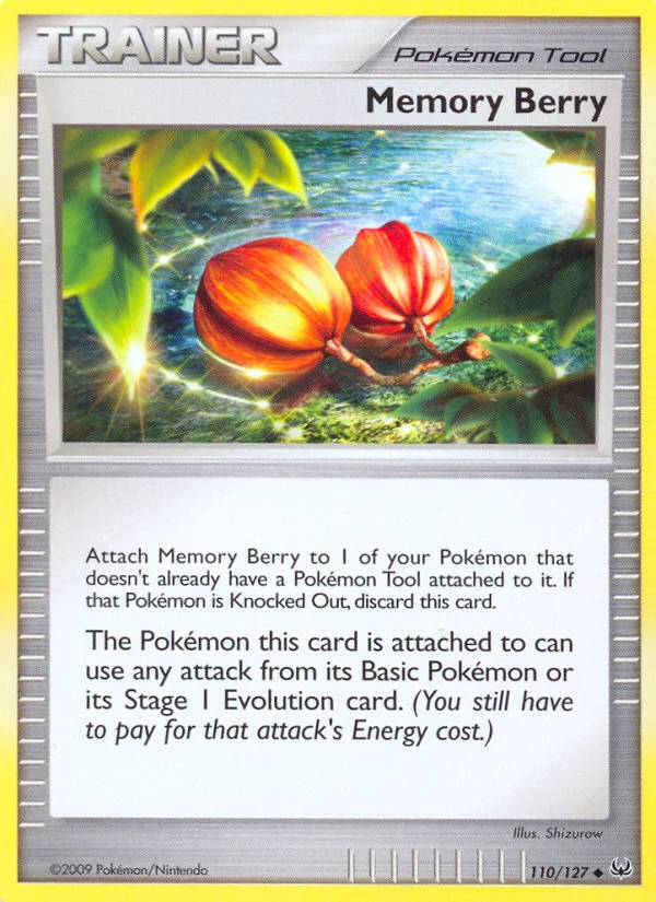 Memory Berry Pokemon card