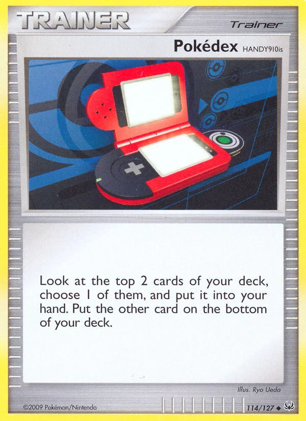Pokédex HANDY910is Pokemon card
