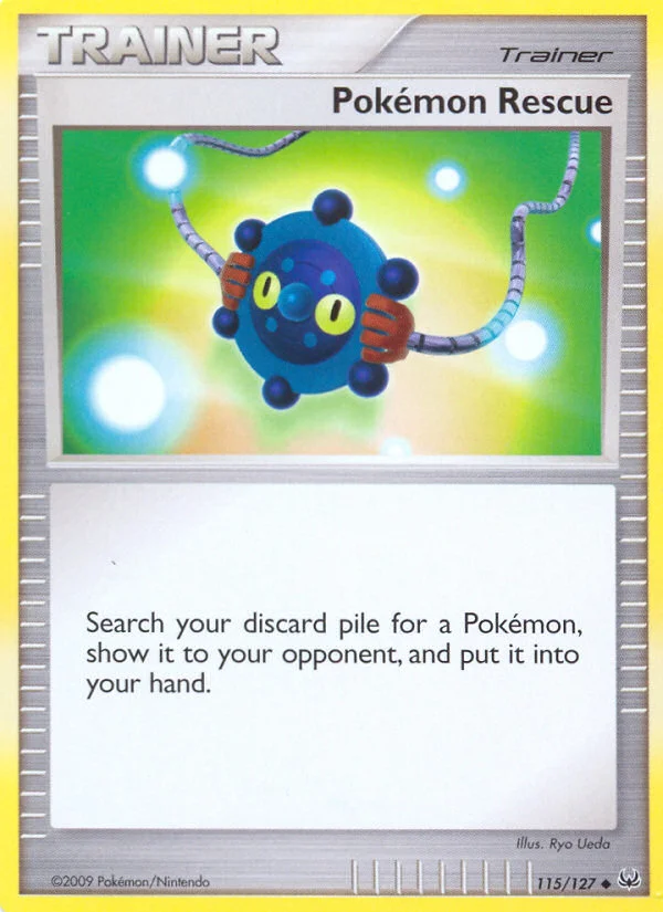 Pokémon Rescue Pokemon card