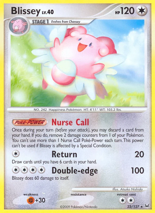 Blissey Pokemon card