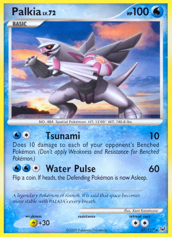 Palkia Pokemon card