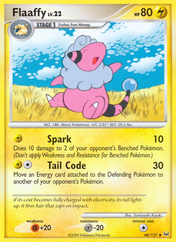 Flaaffy Pokemon card