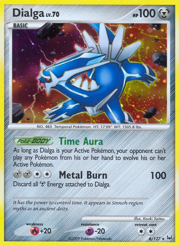 Dialga Pokemon card