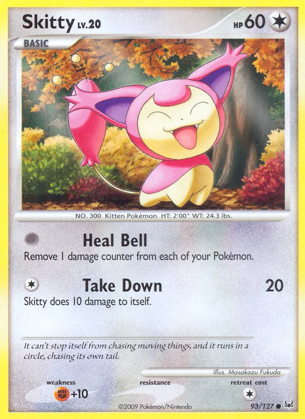 Skitty Pokemon card