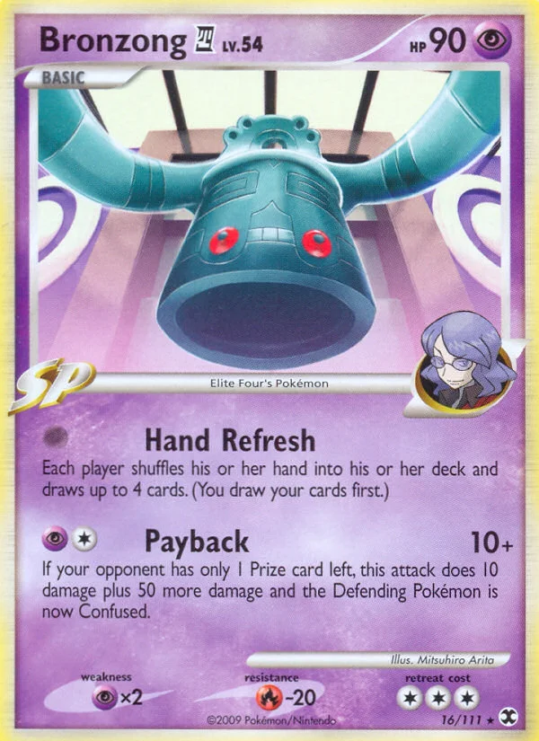 Bronzong E4 Pokemon card