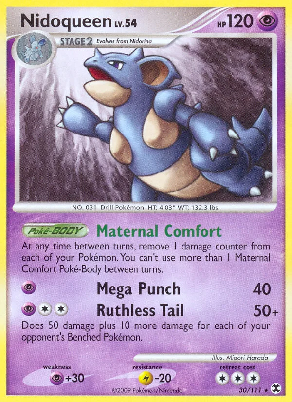 Nidoqueen Pokemon card