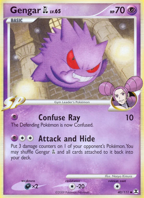 Gengar GL Pokemon card