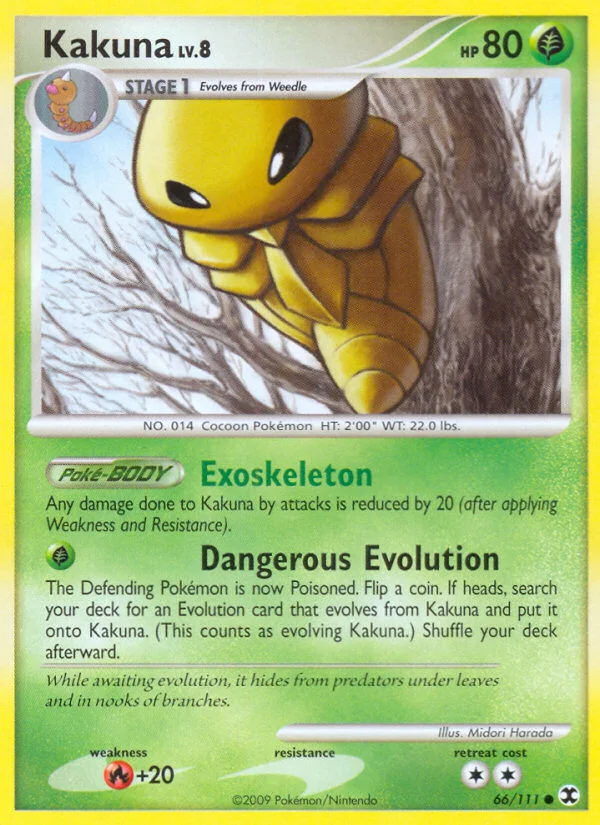 Kakuna Pokemon card