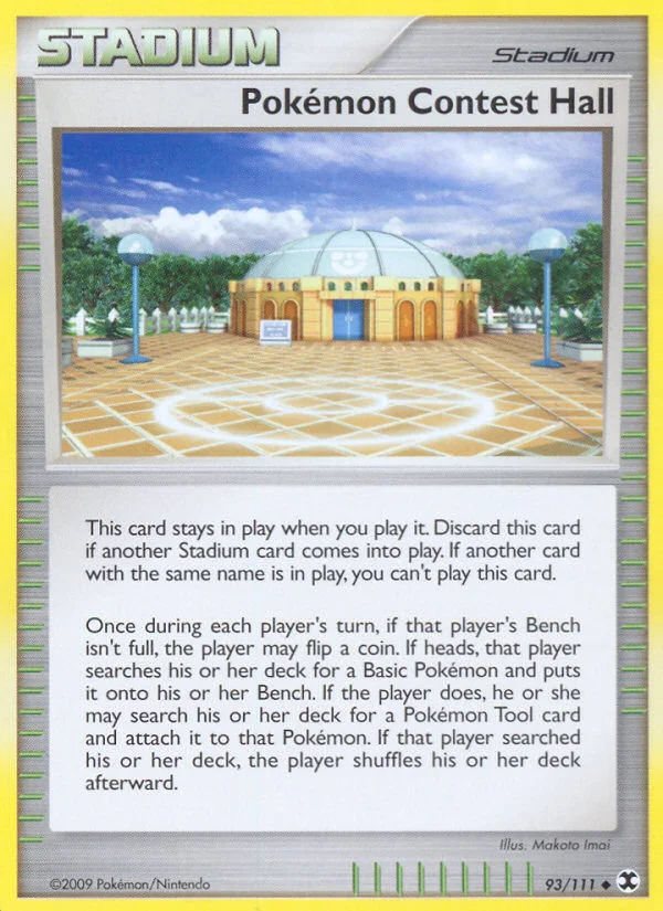 Pokémon Contest Hall Pokemon card