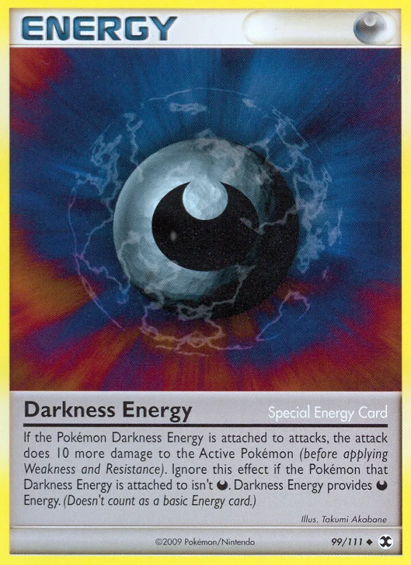 Darkness Energy Pokemon card