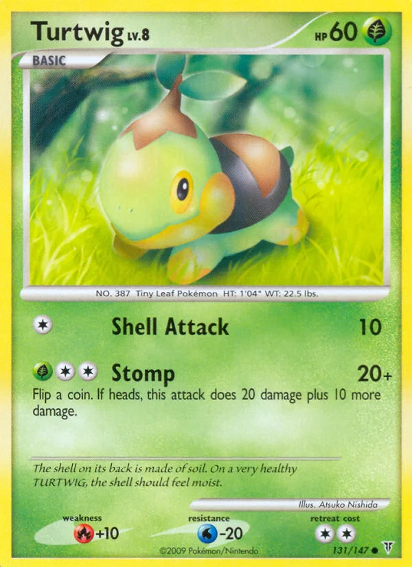 Turtwig Pokemon card