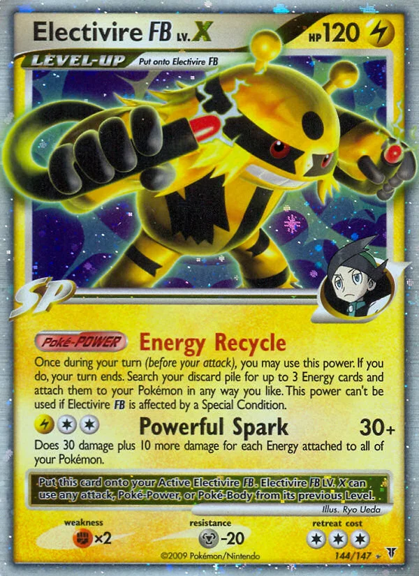 Electivire FB LV.X Pokemon card