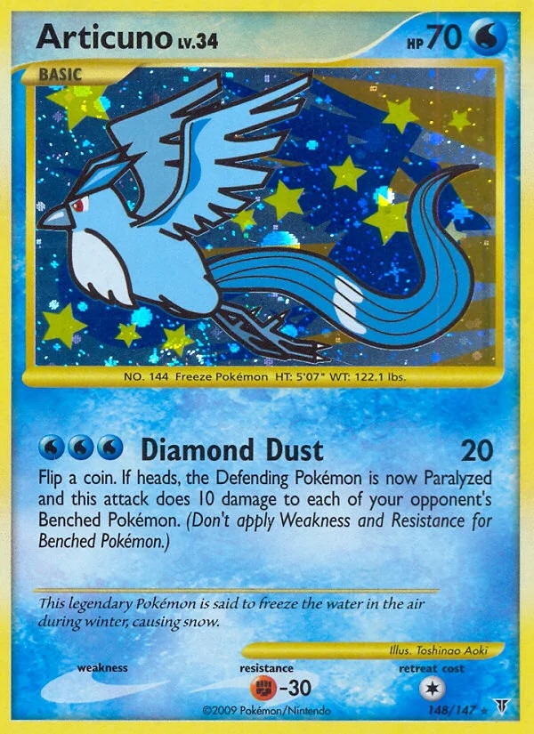 Articuno Pokemon card