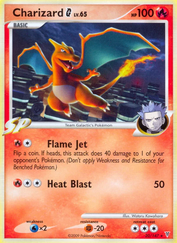 Charizard G Pokemon card
