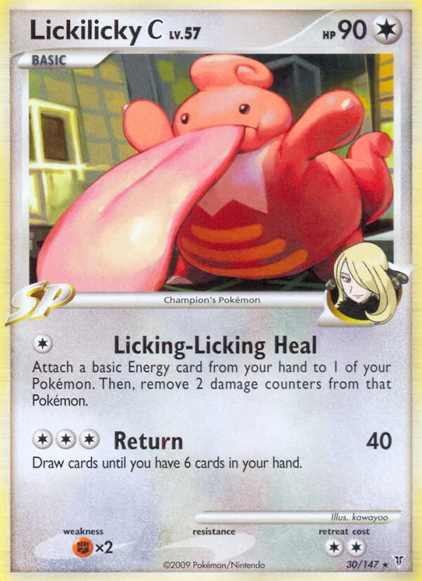 Lickilicky C Pokemon card