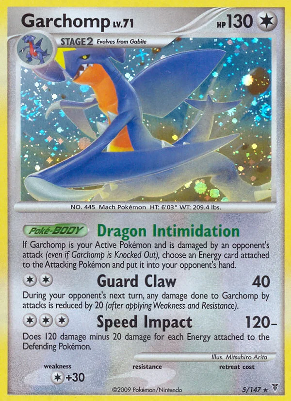 Garchomp Pokemon card