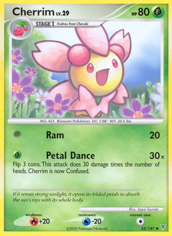 Cherrim Pokemon card