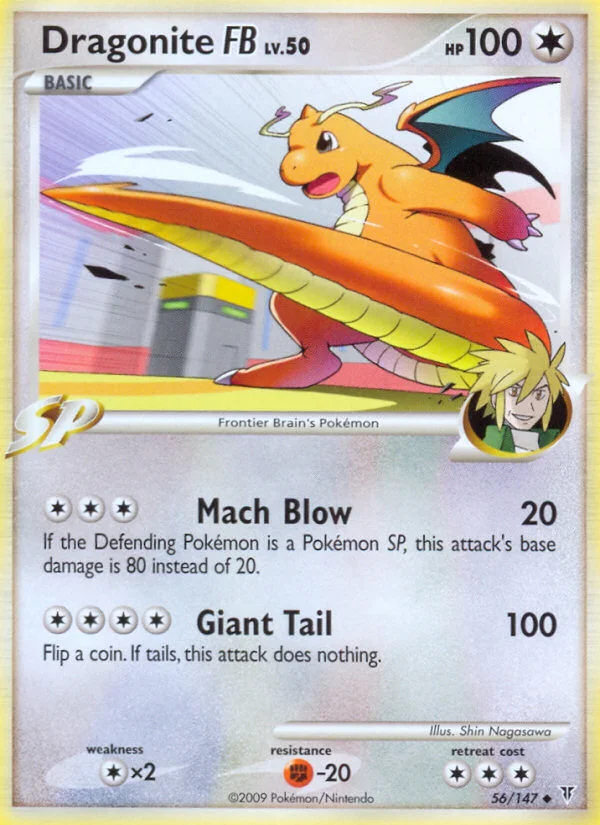 Dragonite FB Pokemon card