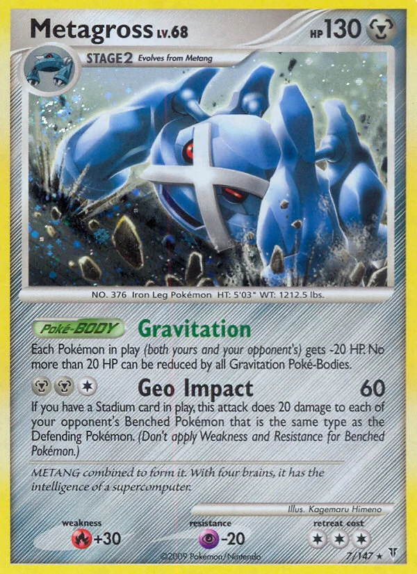 Metagross Pokemon card