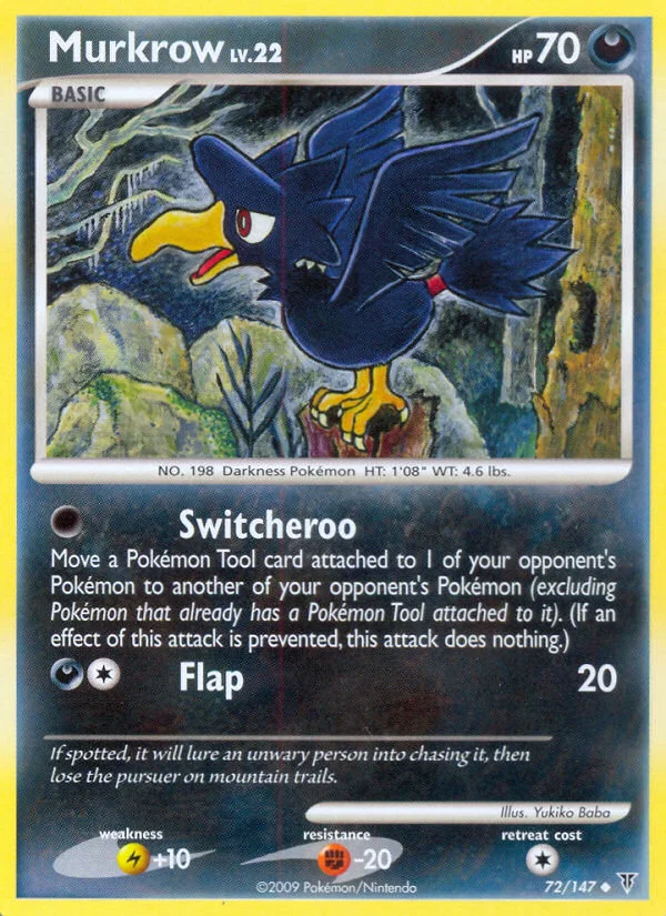 Murkrow Pokemon card