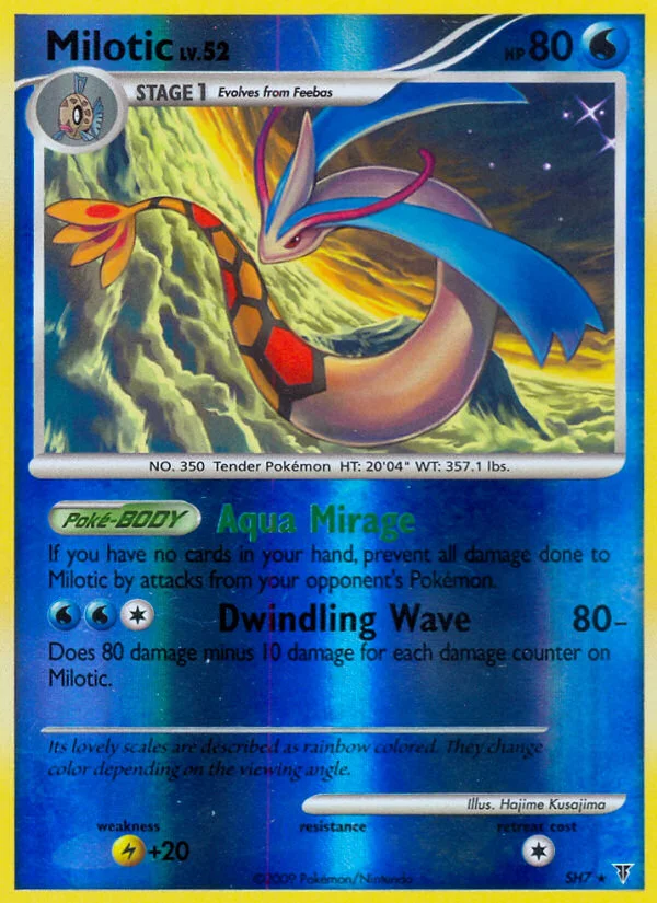 Milotic Pokemon card