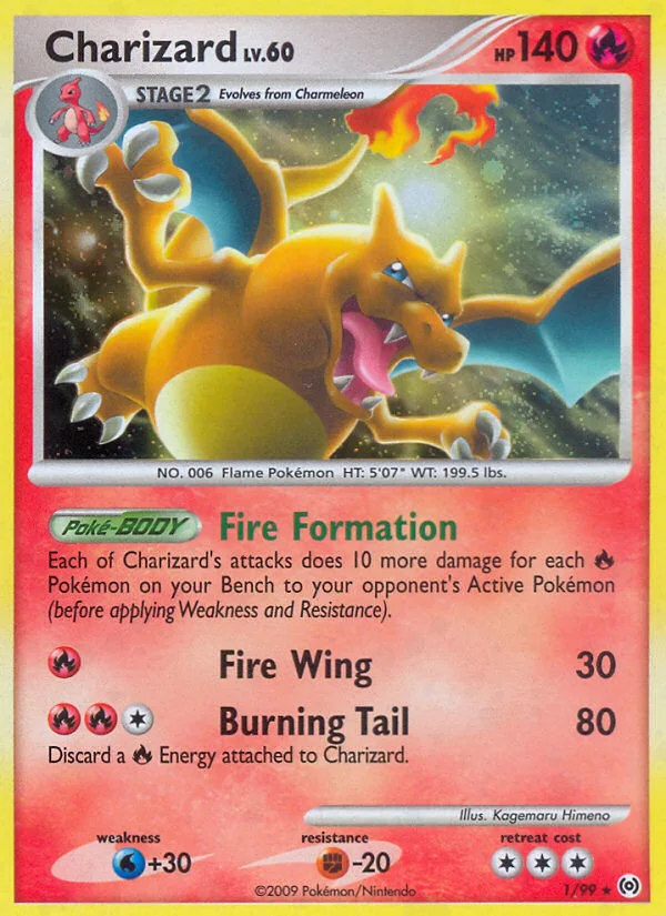 Charizard Pokemon card
