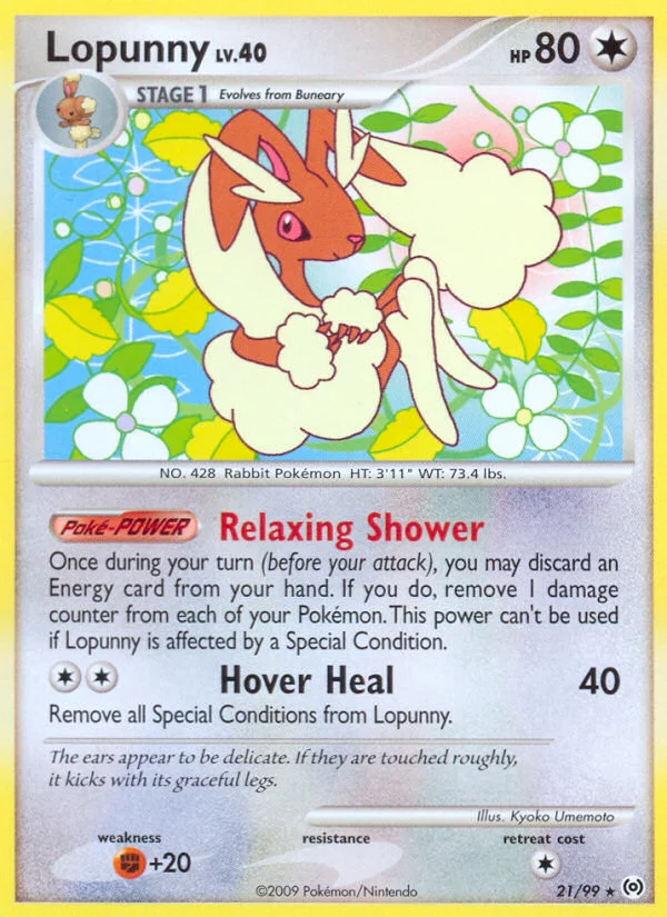 Lopunny Pokemon card
