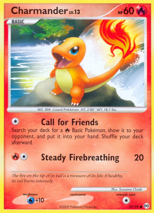 Charmander Pokemon card