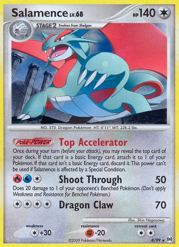 Salamence Pokemon card