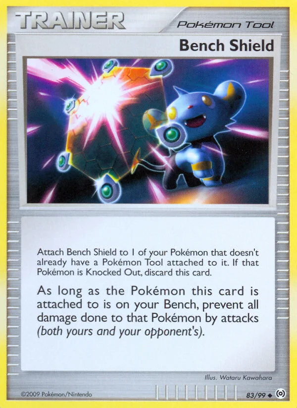 Bench Shield Pokemon card