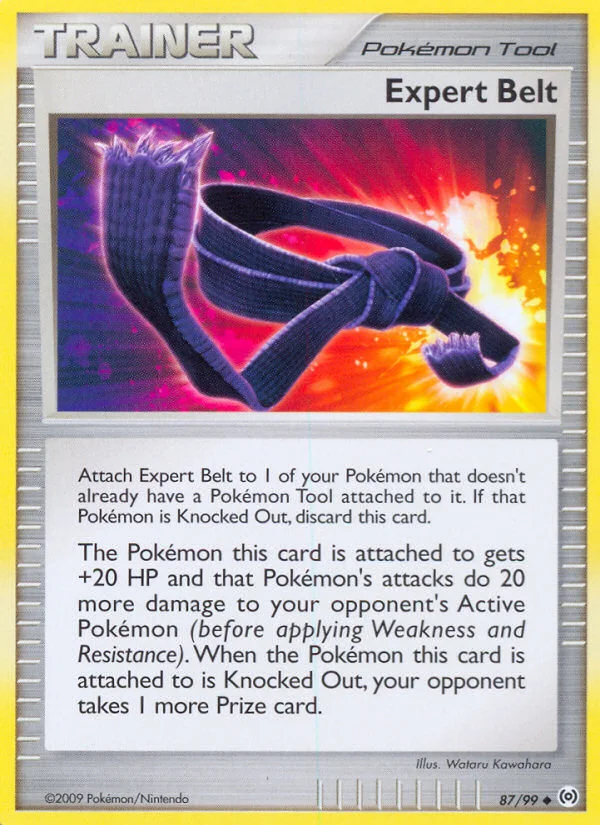 Expert Belt Pokemon card