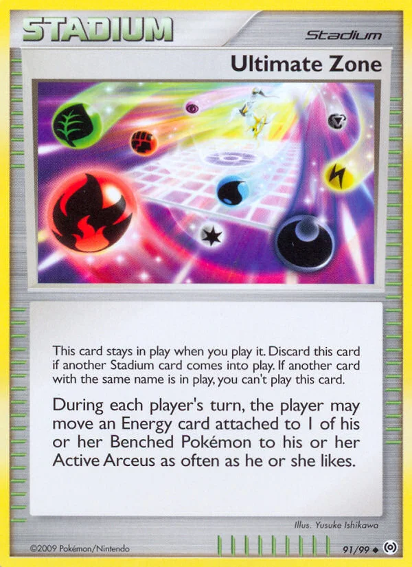 Ultimate Zone Pokemon card